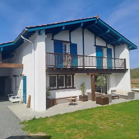 Villa Belle Maison Basque Avec Piscine Arcangues