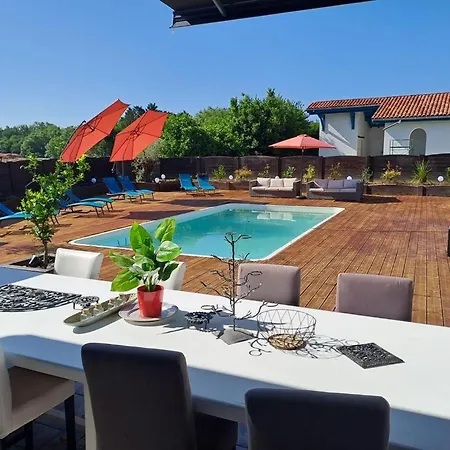 Belle Maison Basque Avec Piscine *